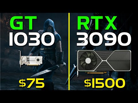 RTX 3090 vs. GT 1030 | Fark Ne Kadar Büyük?