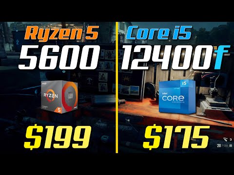 Ryzen 5 5600 vs i5 12400F | 7 Oyunda Test Edildi.